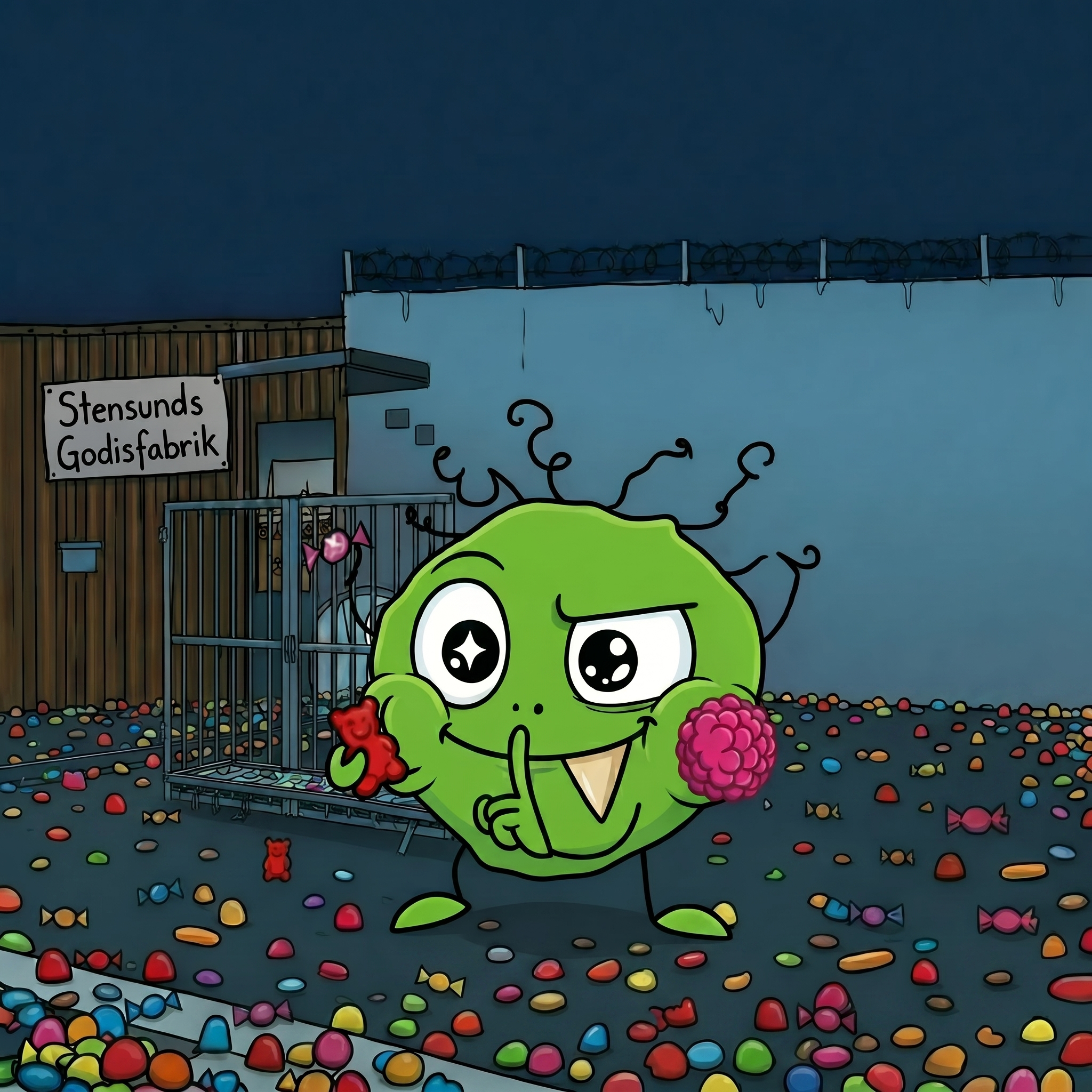 The candy factory break-in