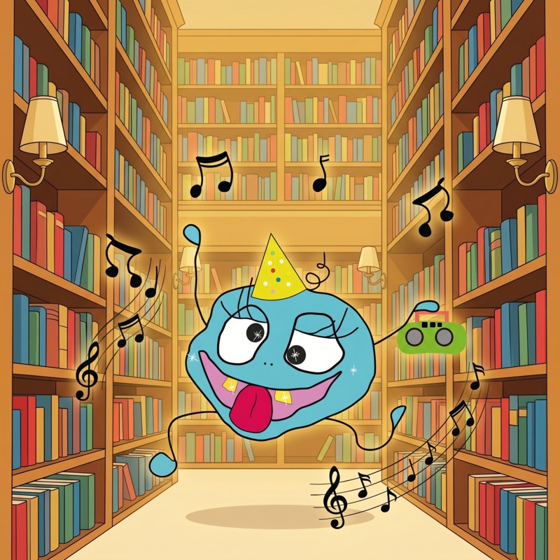 Disco Bug and the Silent Library