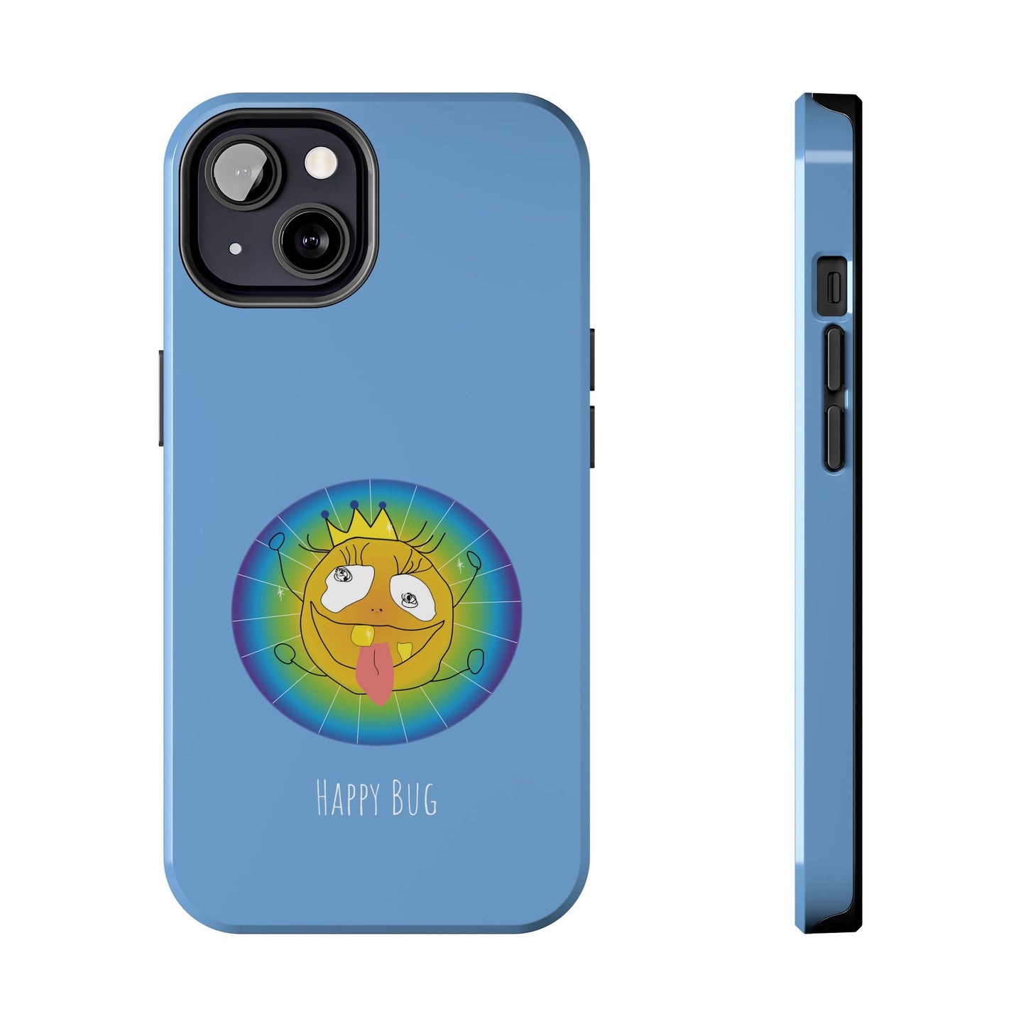 Happy Bug - IPhone Case Blue