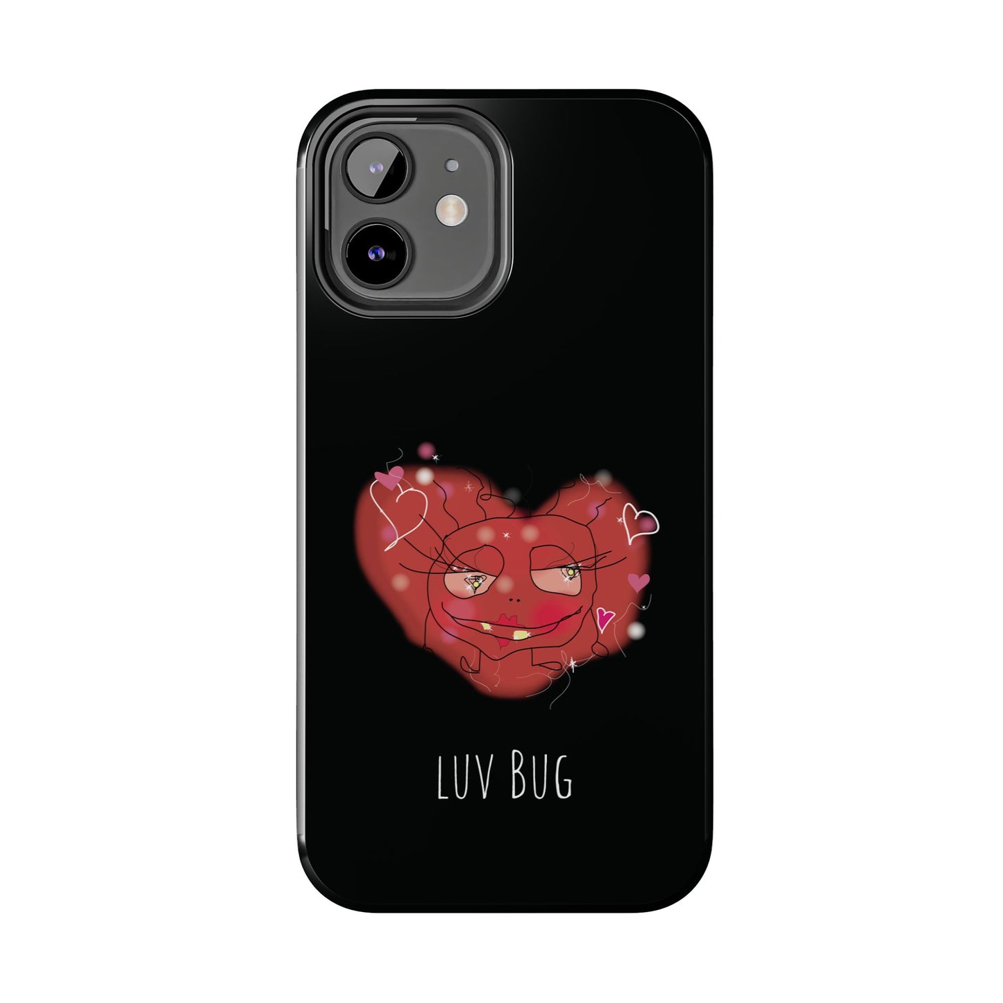 Luv Bug - Phone Case black