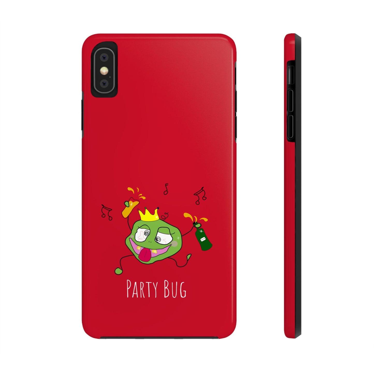 Party Bug - Tough Phone Cases Red