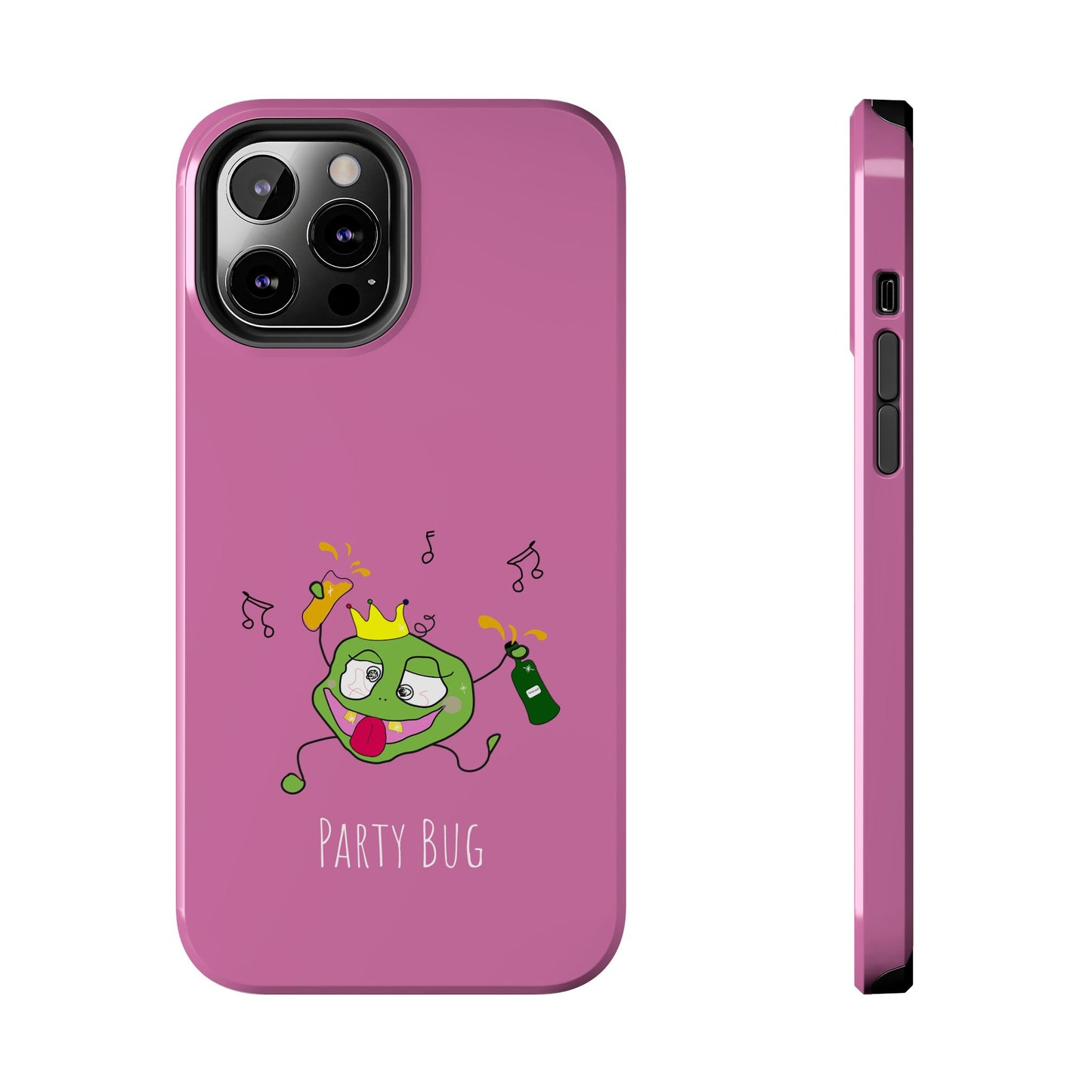 Party Bug - Tough Phone Cases Pink