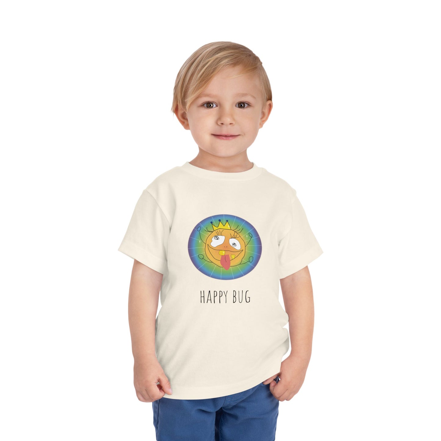 Toddler Short Sleeve Tee - Happy Bug