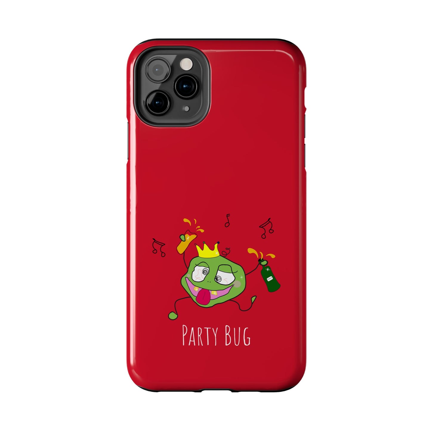 Party Bug - Tough Phone Cases Red