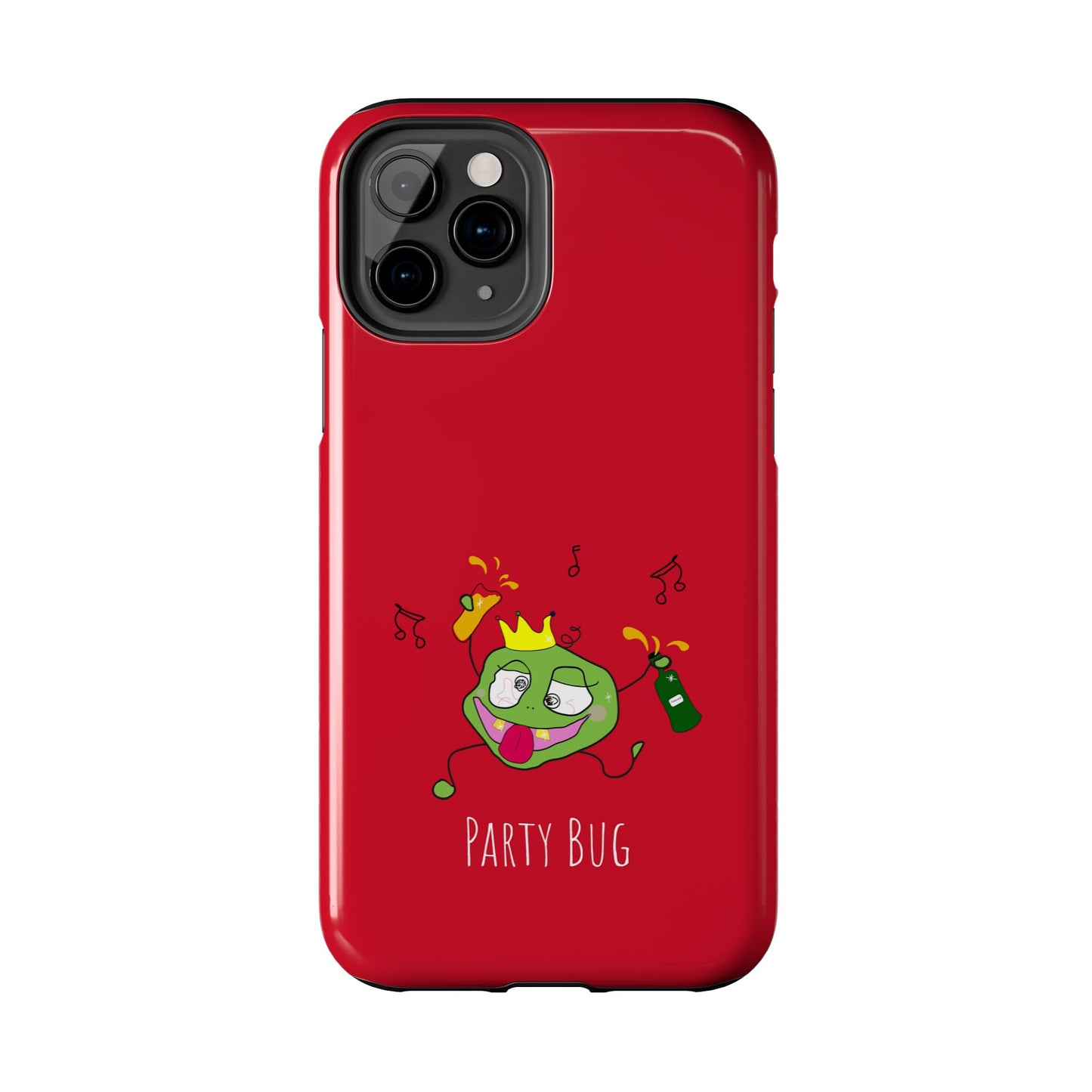 Party Bug - Tough Phone Cases Red