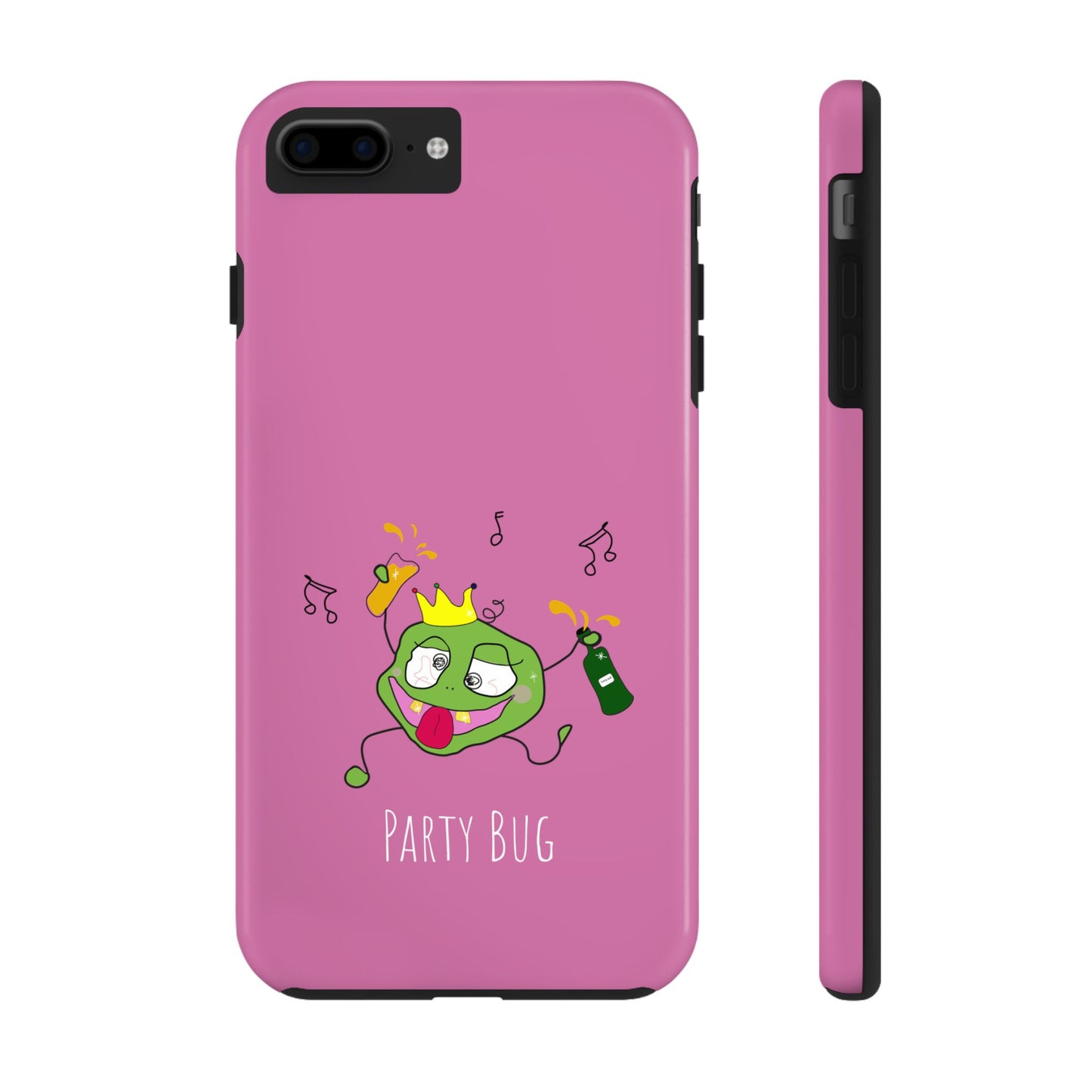 Party Bug - Tough Phone Cases Pink