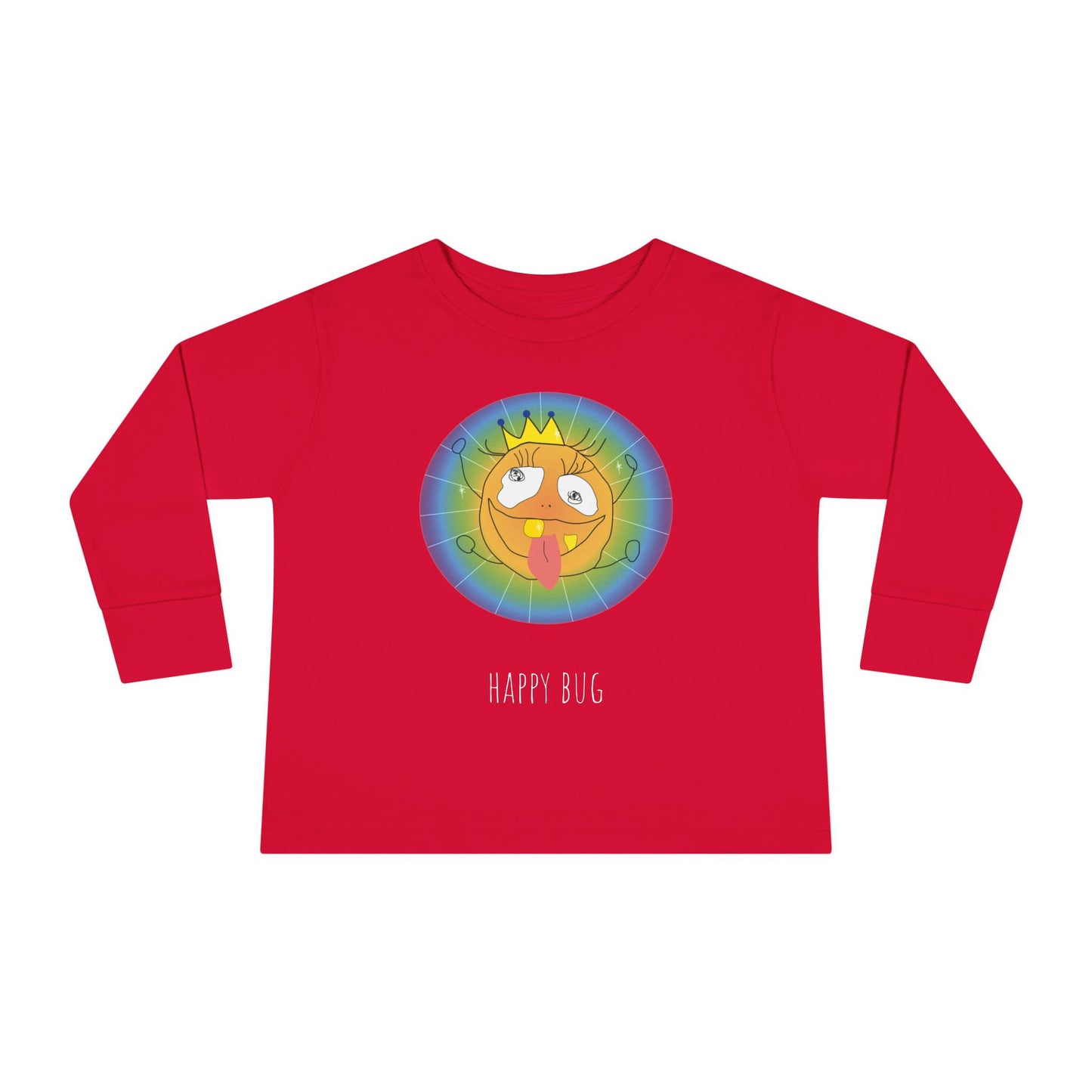 Toddler Long Sleeve Tee - Happy Bug