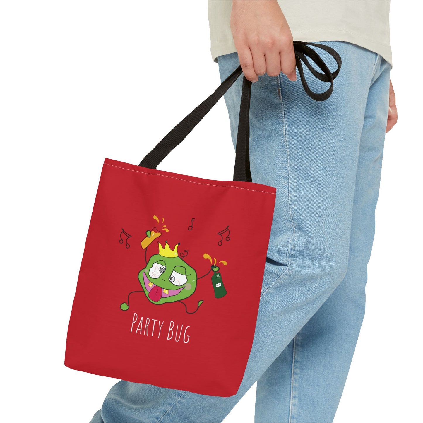 Party Bug - Tote Bag Red