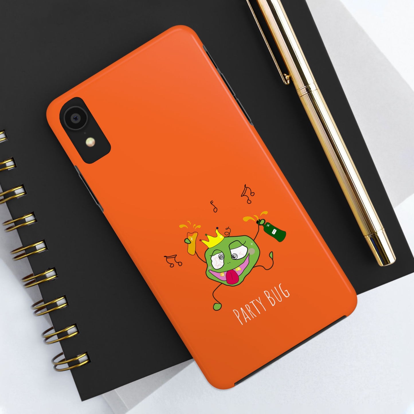 Party Bug - Tough Phone Cases Orange