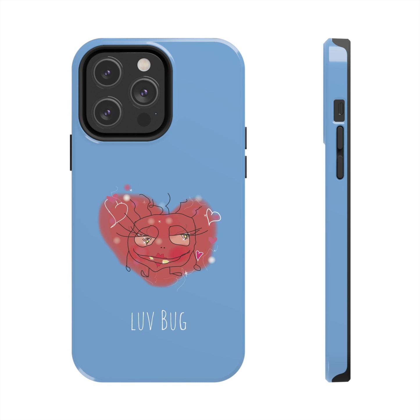 Luv Bug - Phone Case blå