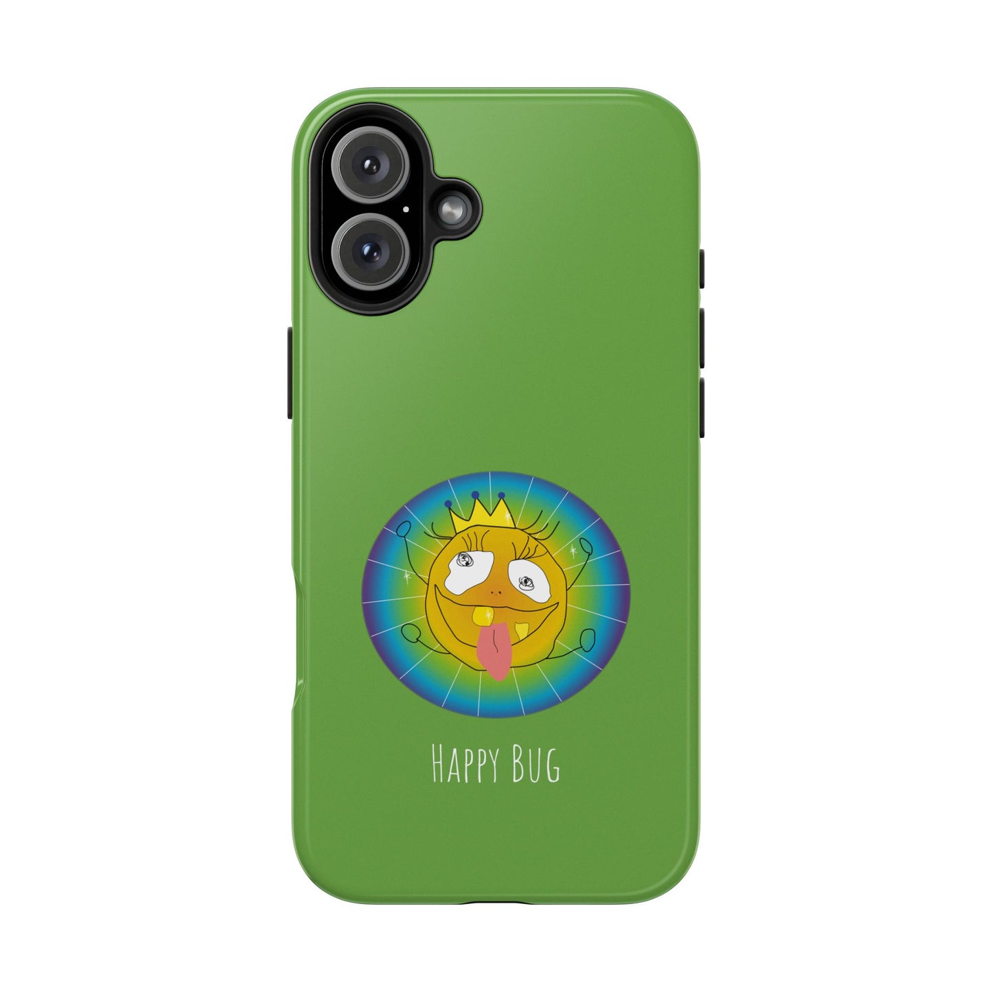 Happy Bug - Phone Case Green