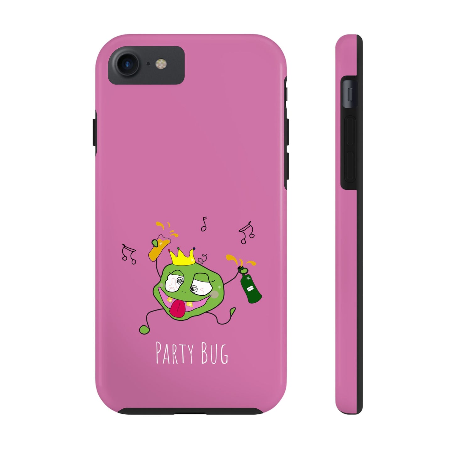 Party Bug - Tough Phone Cases Pink