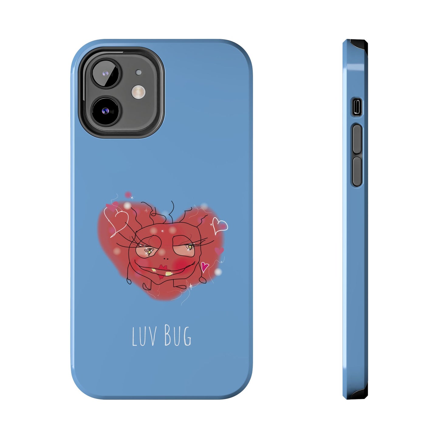 Luv Bug - Phone Case blå