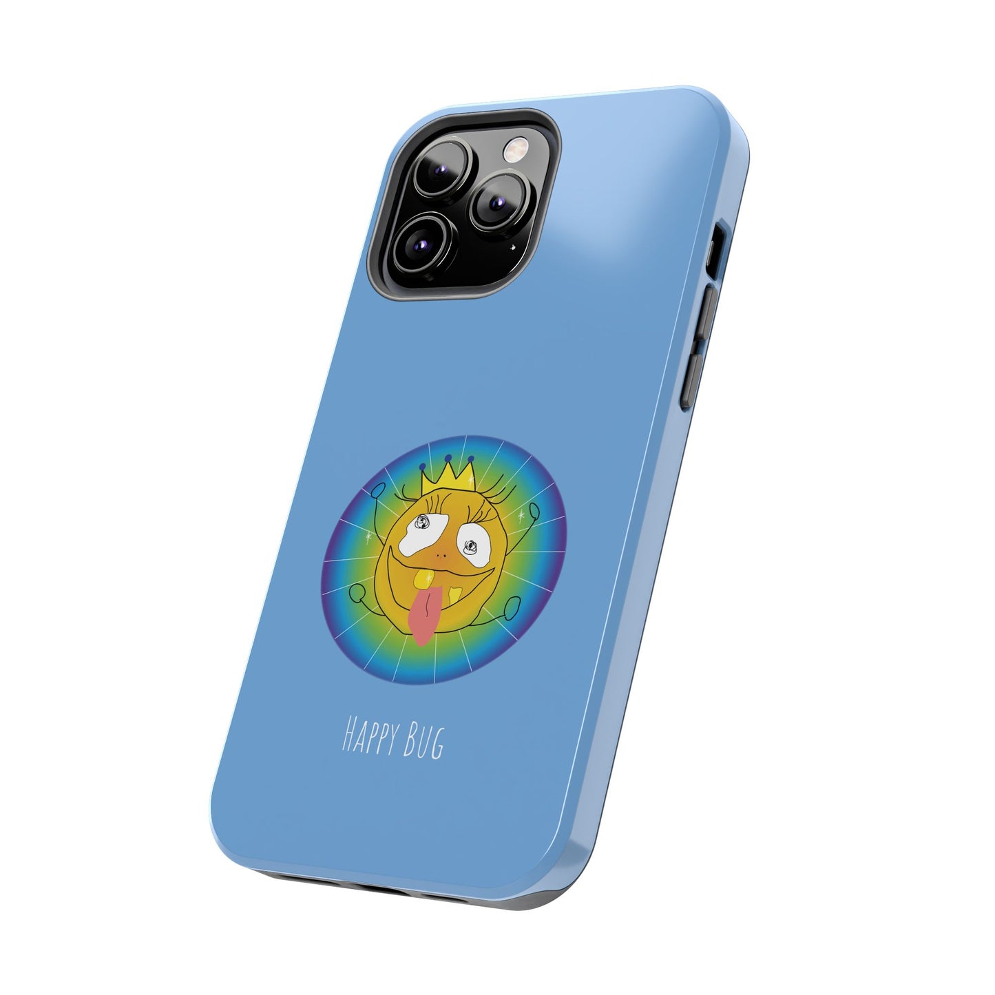 Happy Bug - IPhone Case Blue