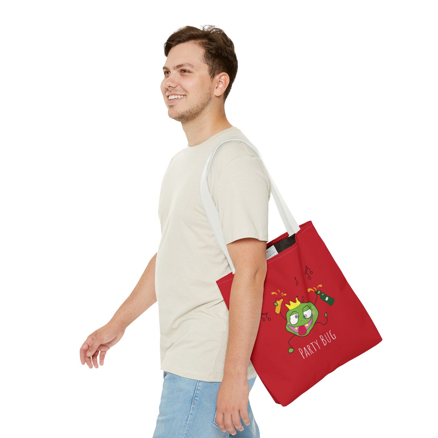 Party Bug - Tote Bag Red