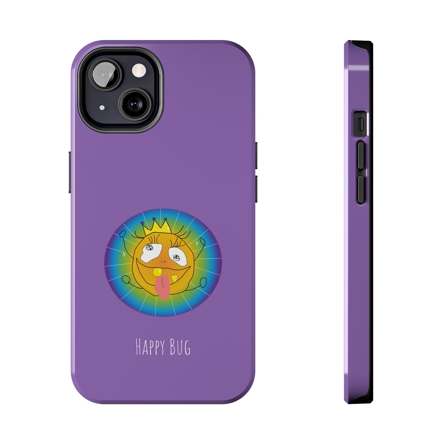 Happy Bug - Phone Case Purple