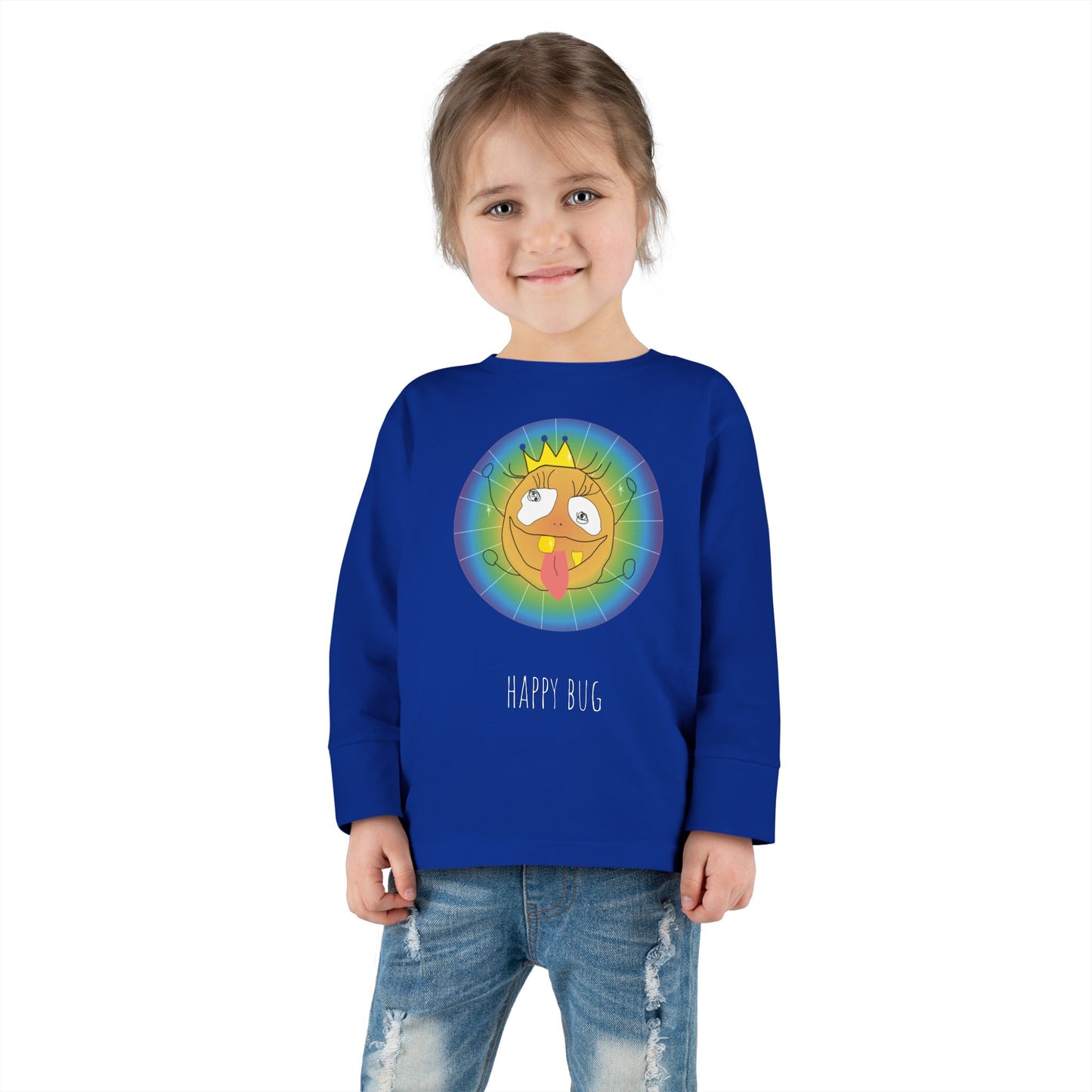 Toddler Long Sleeve Tee - Happy Bug