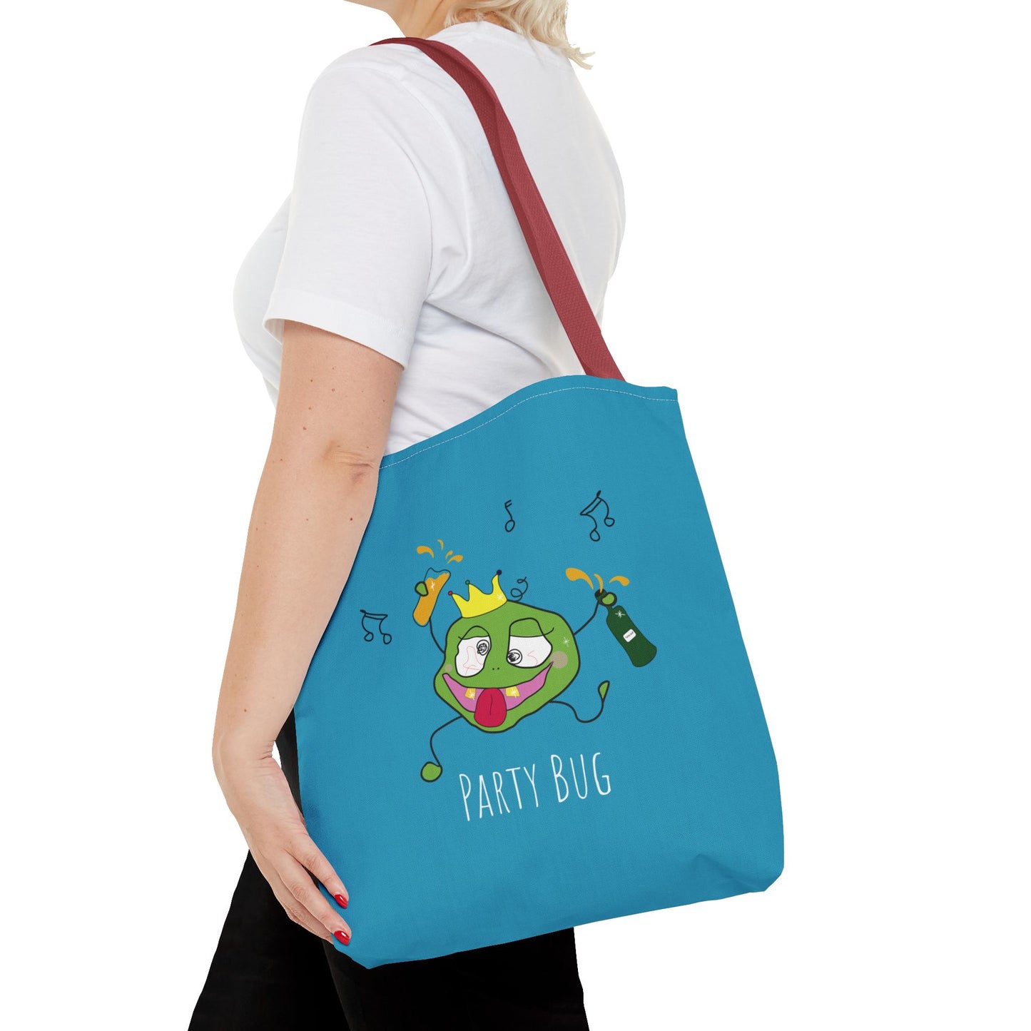 Party Bug - Tote Bag Turquoise