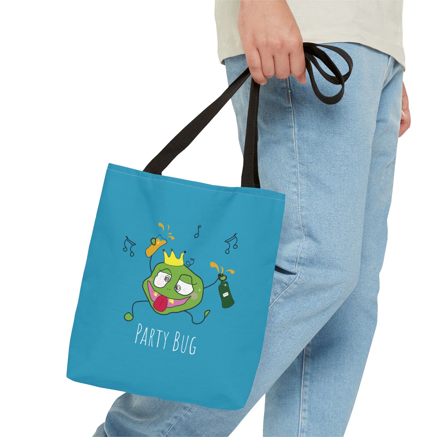 Party Bug - Tote Bag Turquoise