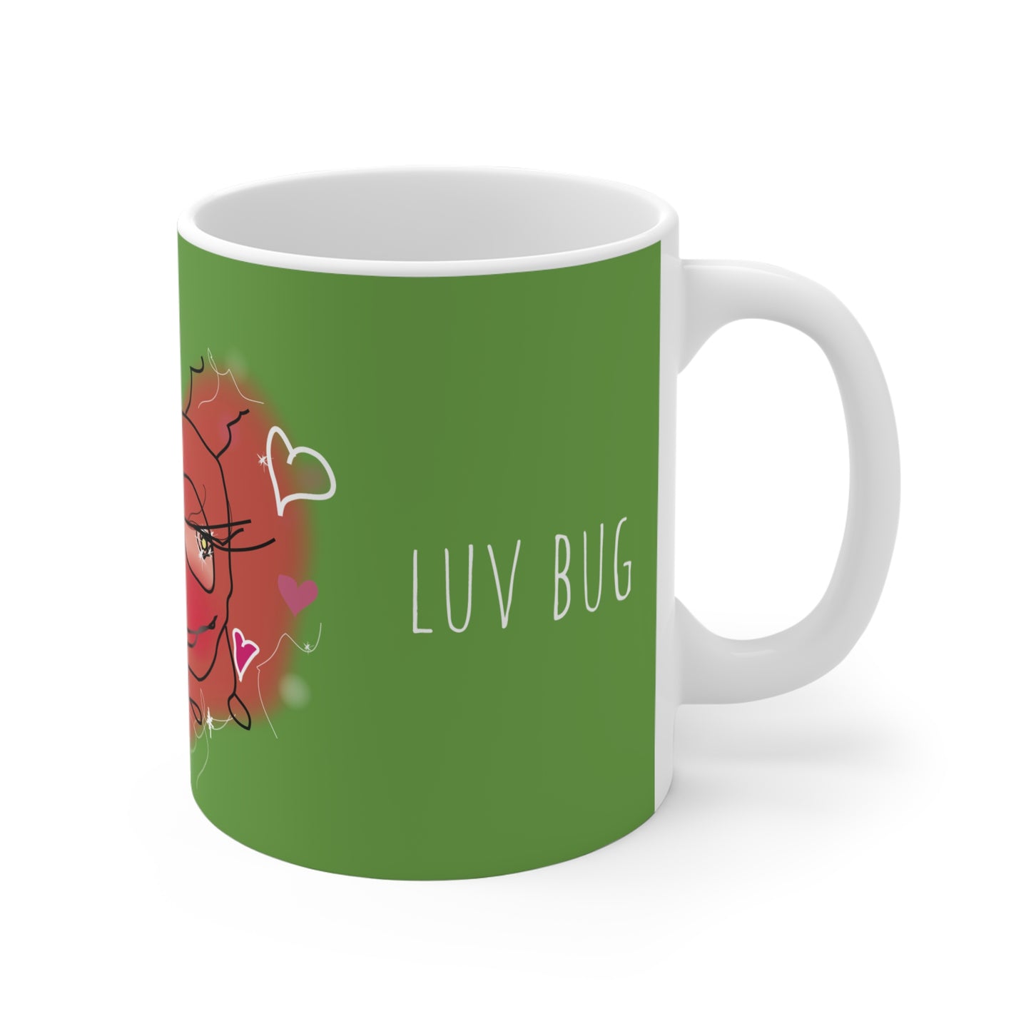 Luv Bug - Mug 11oz Green