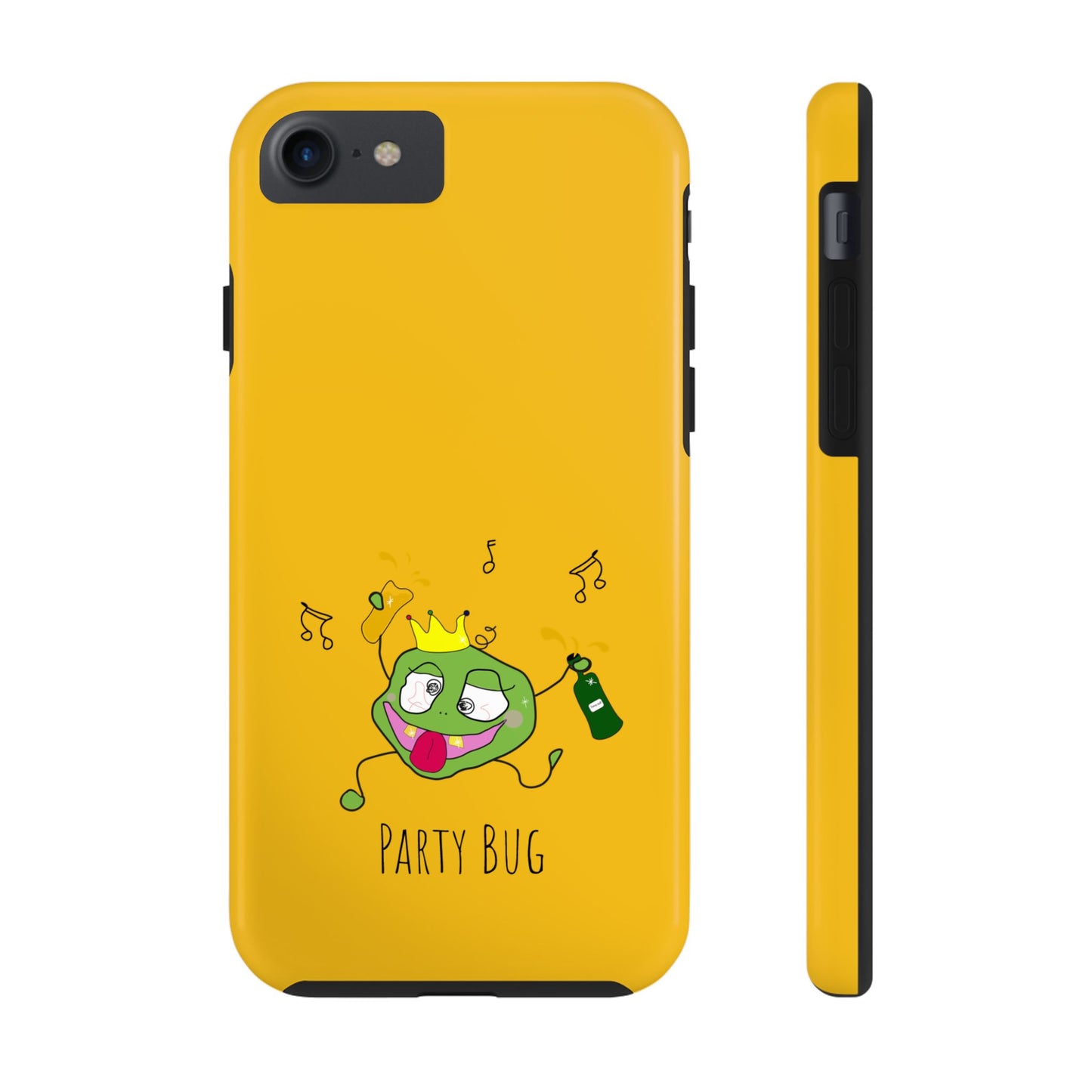 Party Bug  - Tough Phone Cases Yellow