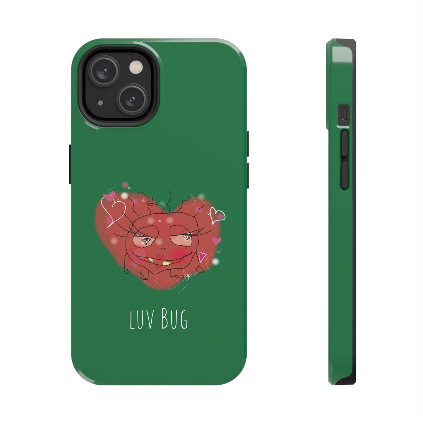 Luv Bug - Phone Case green