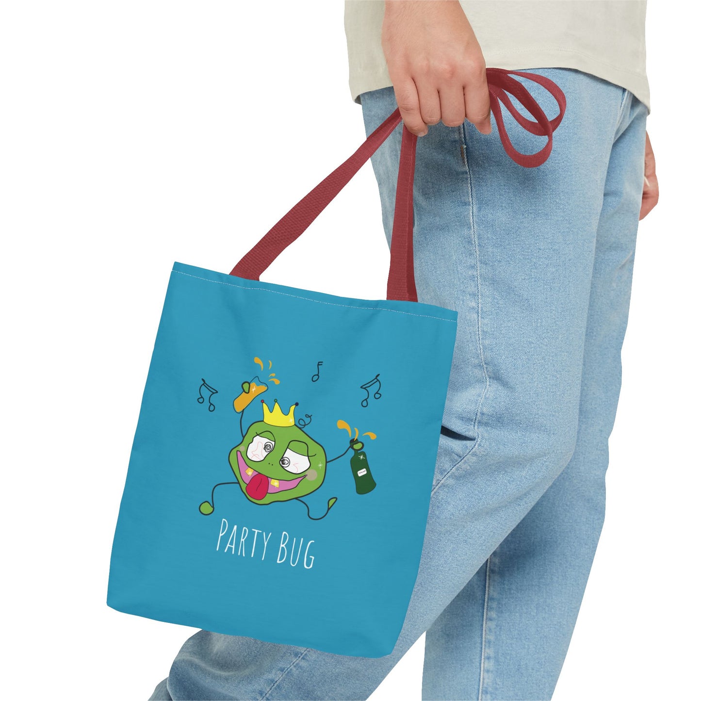 Party Bug - Tote Bag Turquoise