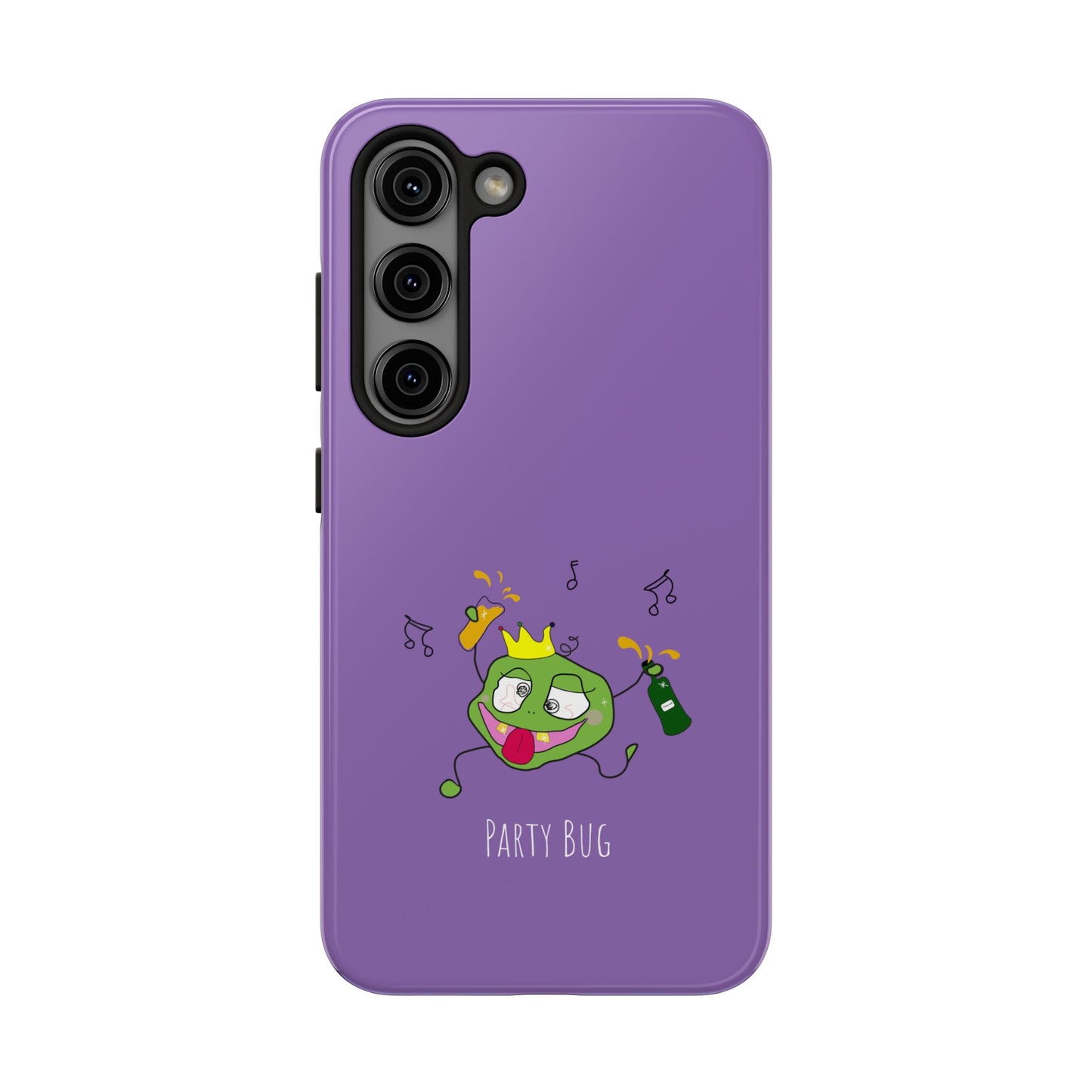 Party Bug- Tough Phone Cases Purple