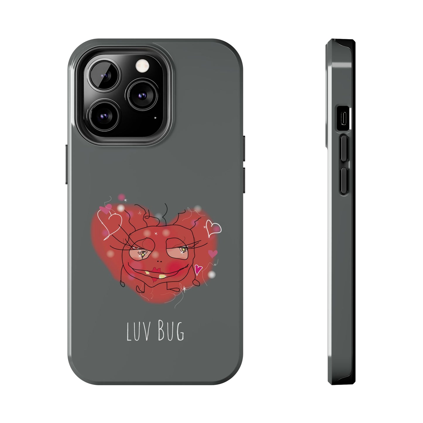 Luv Bug - Phone Case grey