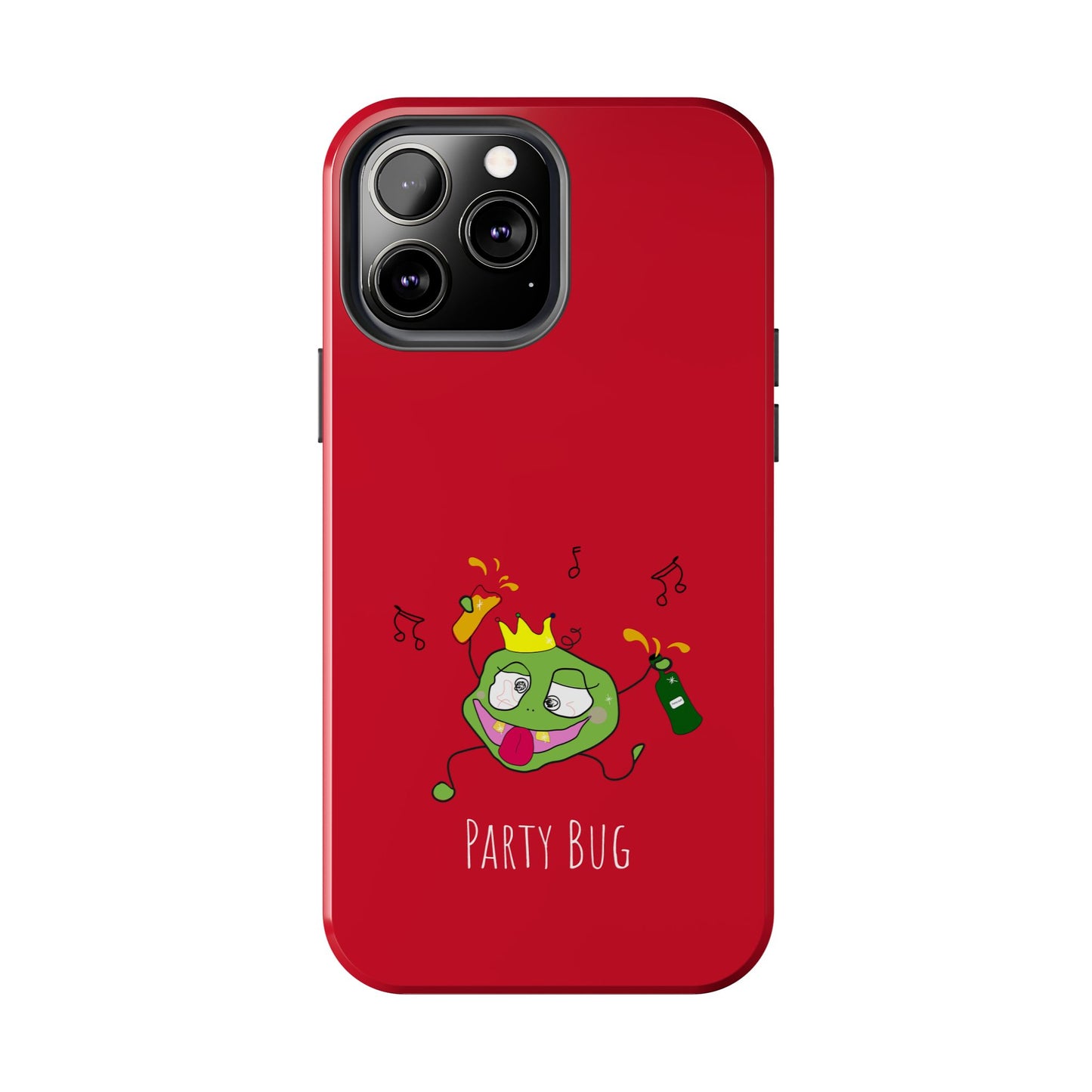 Party Bug - Tough Phone Cases Red