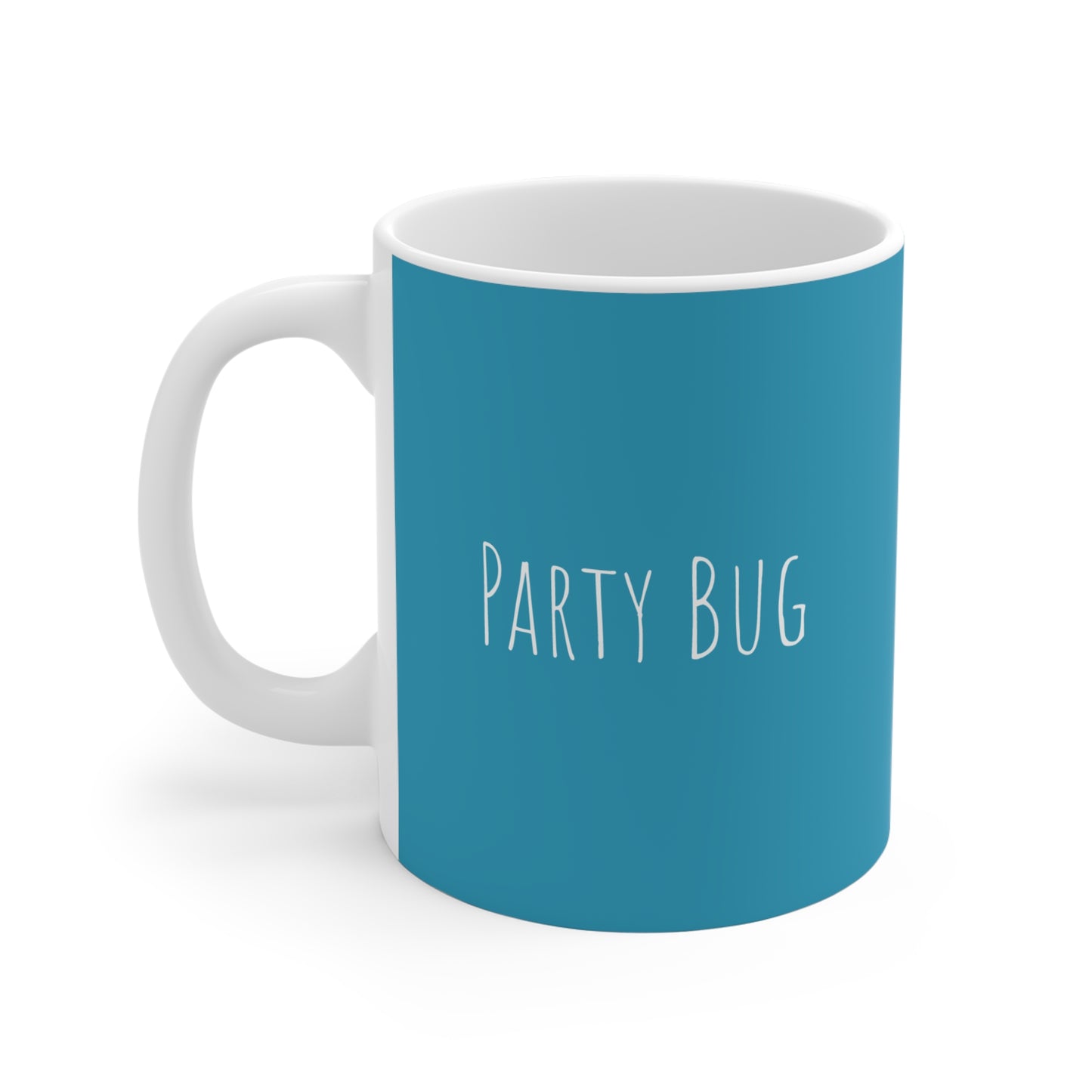 Party Bug - Mug 11oz  Turquoise