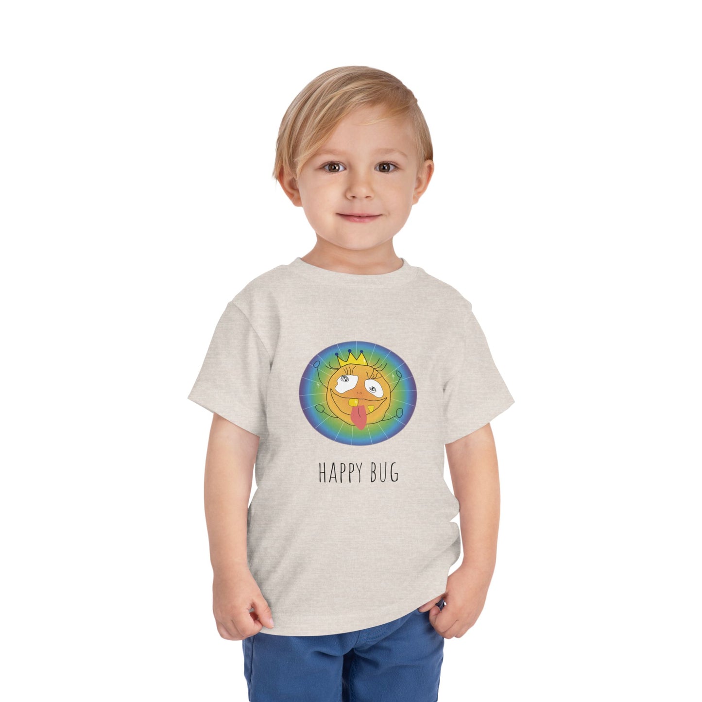 Toddler Short Sleeve Tee - Happy Bug