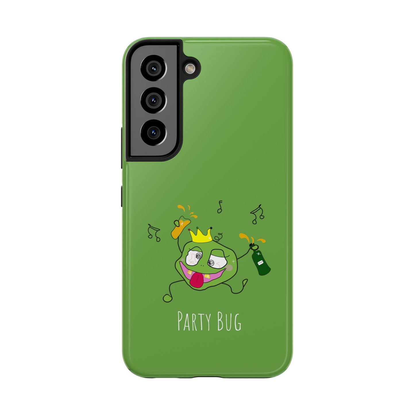 Party Bug - Tough Phone Cases Green