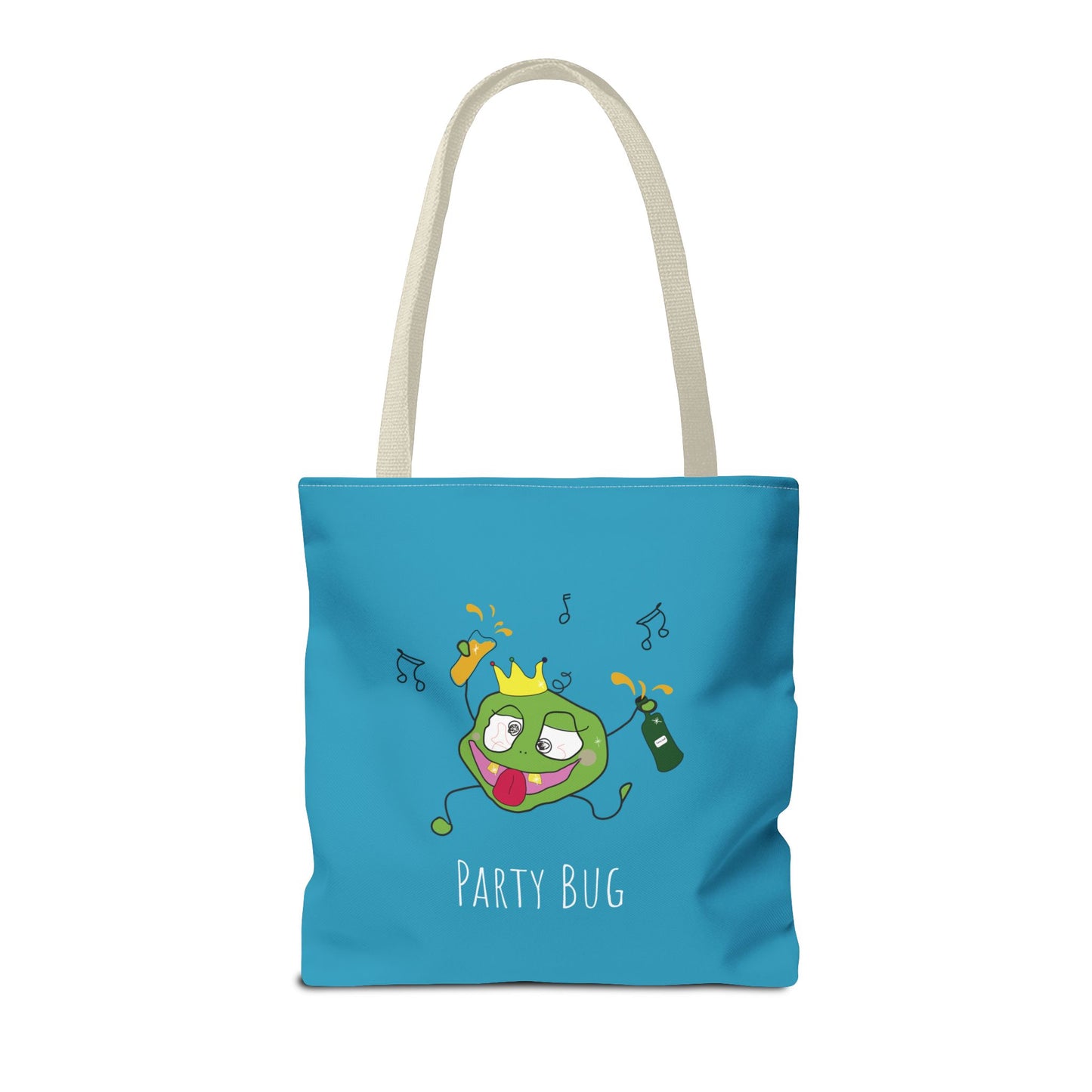 Party Bug - Tote Bag Turquoise