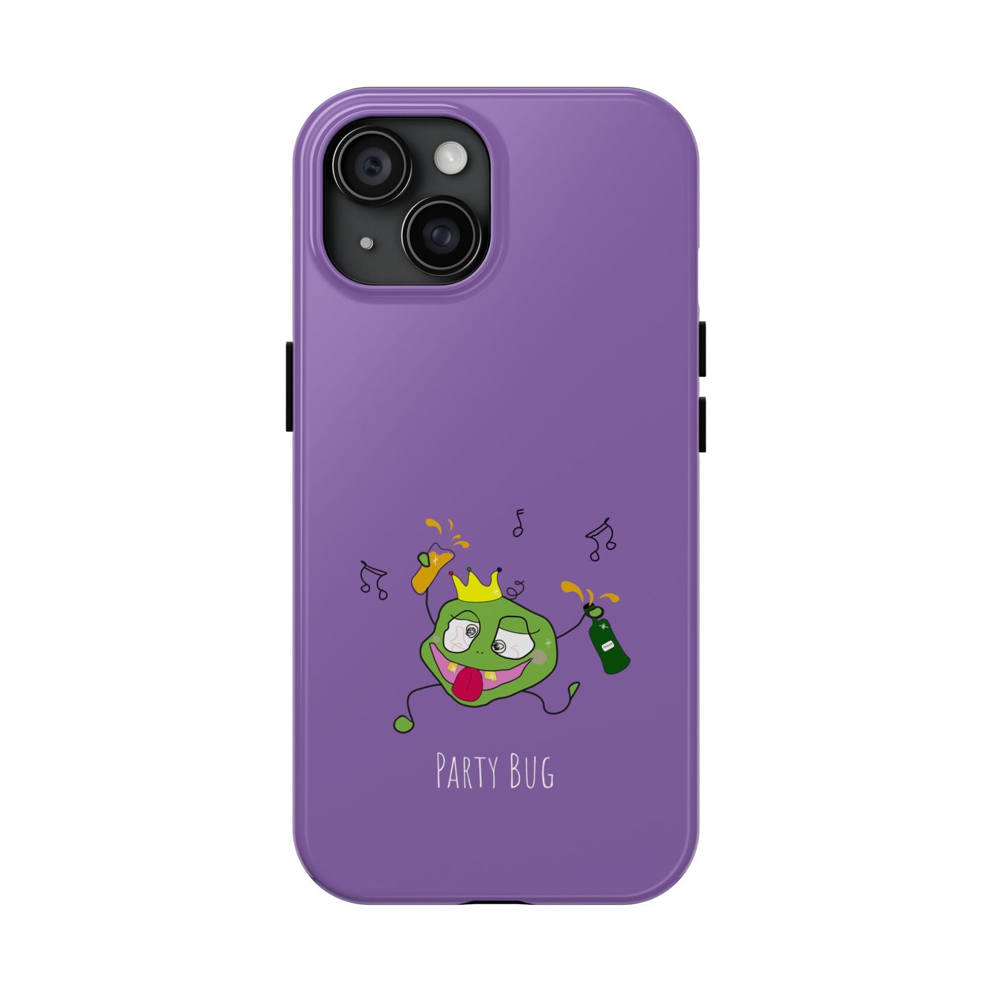 Party Bug- Tough Phone Cases Purple