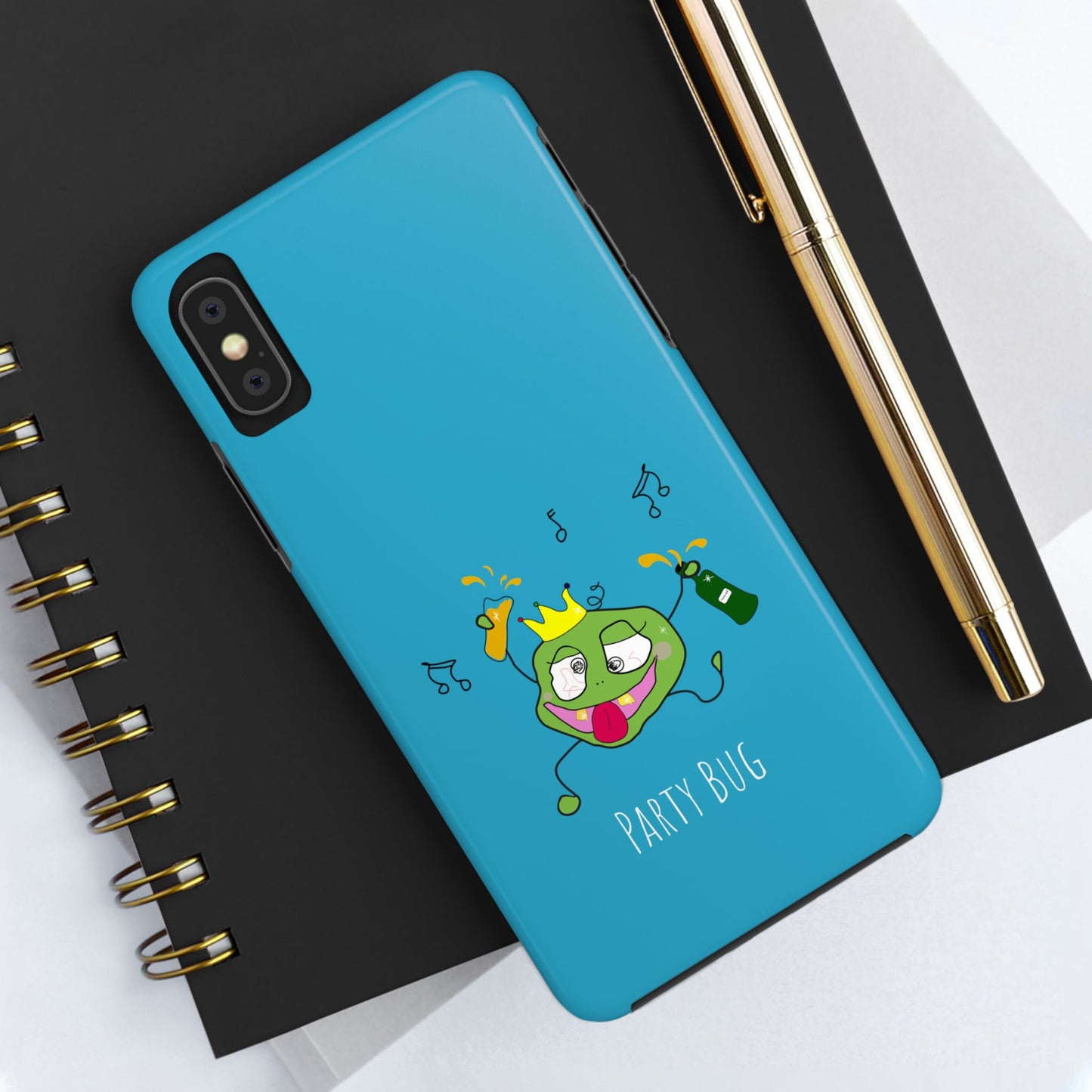 Party Bug - Tough Phone Cases Turquoise