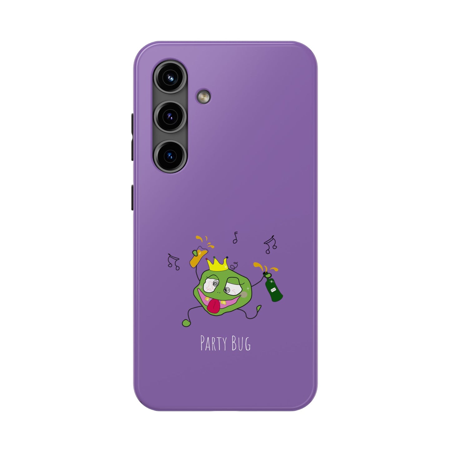 Party Bug- Tough Phone Cases Purple