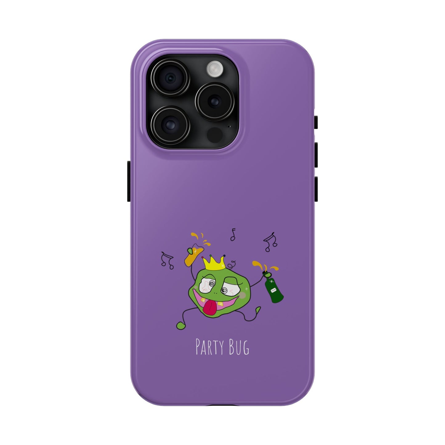 Party Bug- Tough Phone Cases Purple