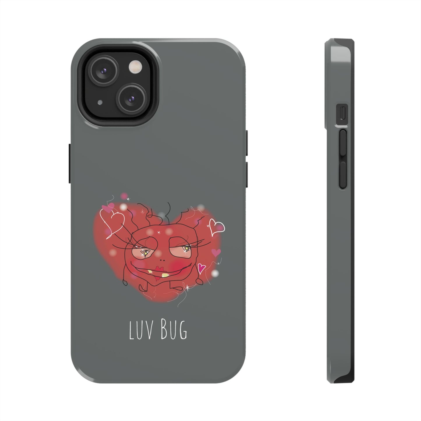 Luv Bug - Phone Case grey