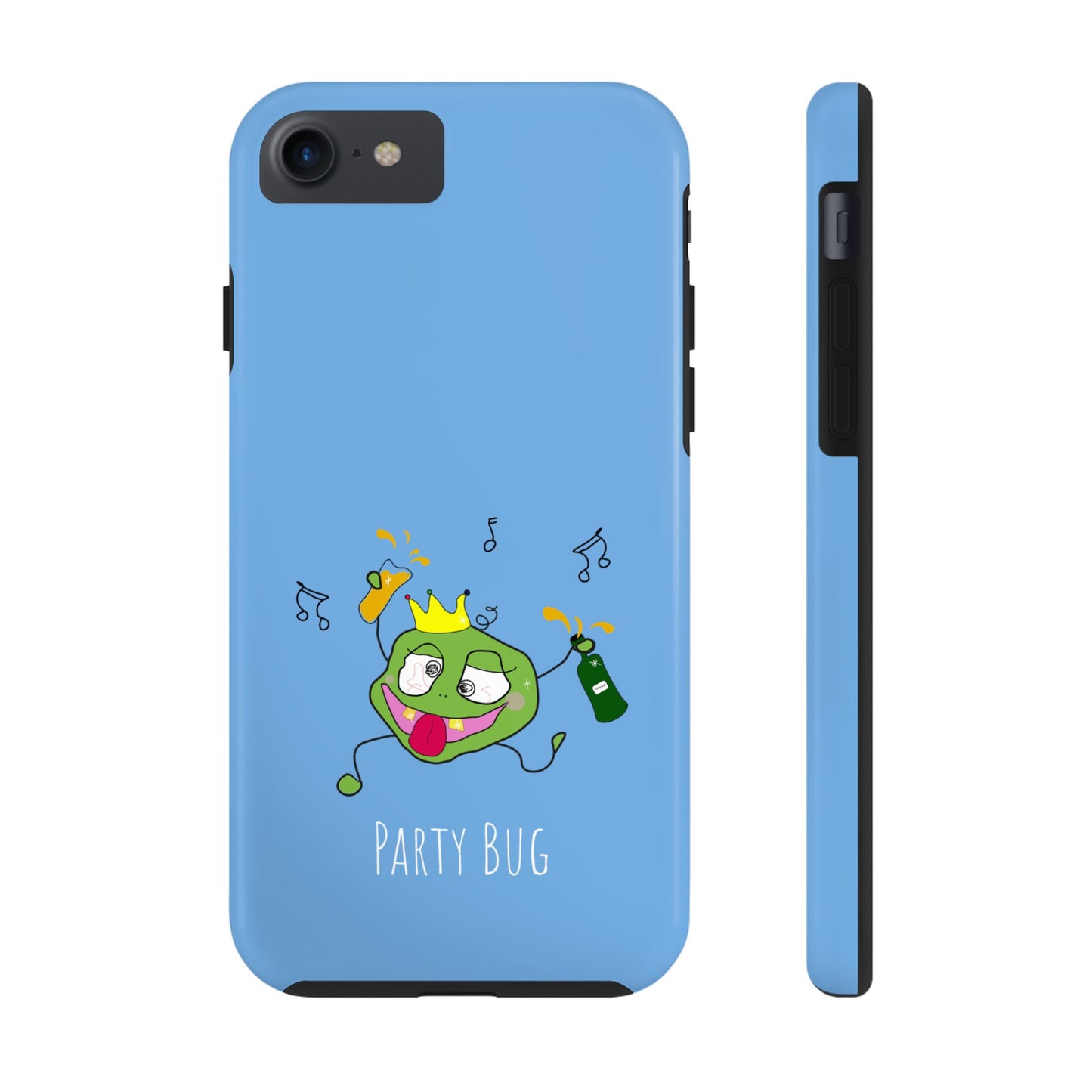 Party Bug - Tough Phone Cases Blue