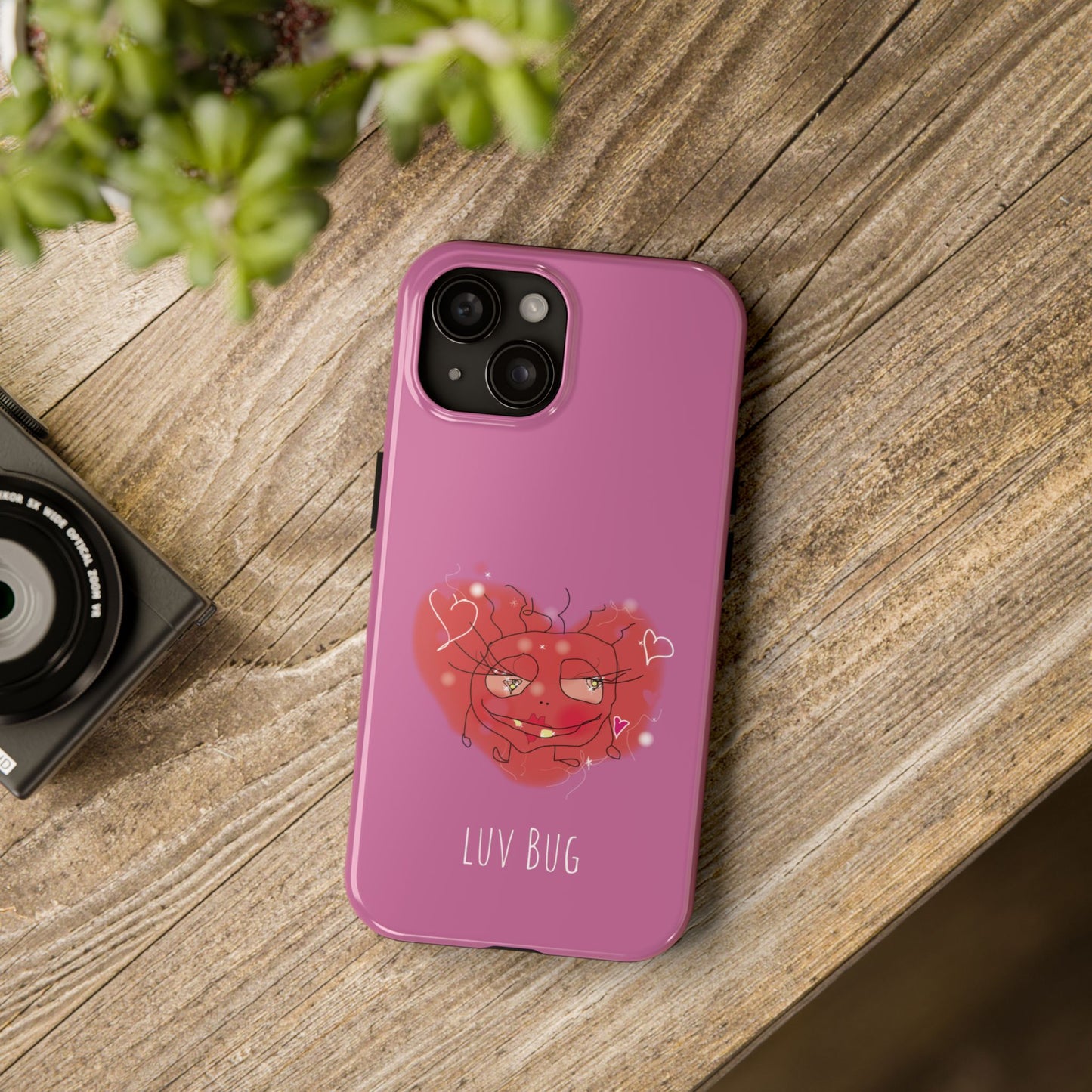 Luv Bug - Phone Case Pink