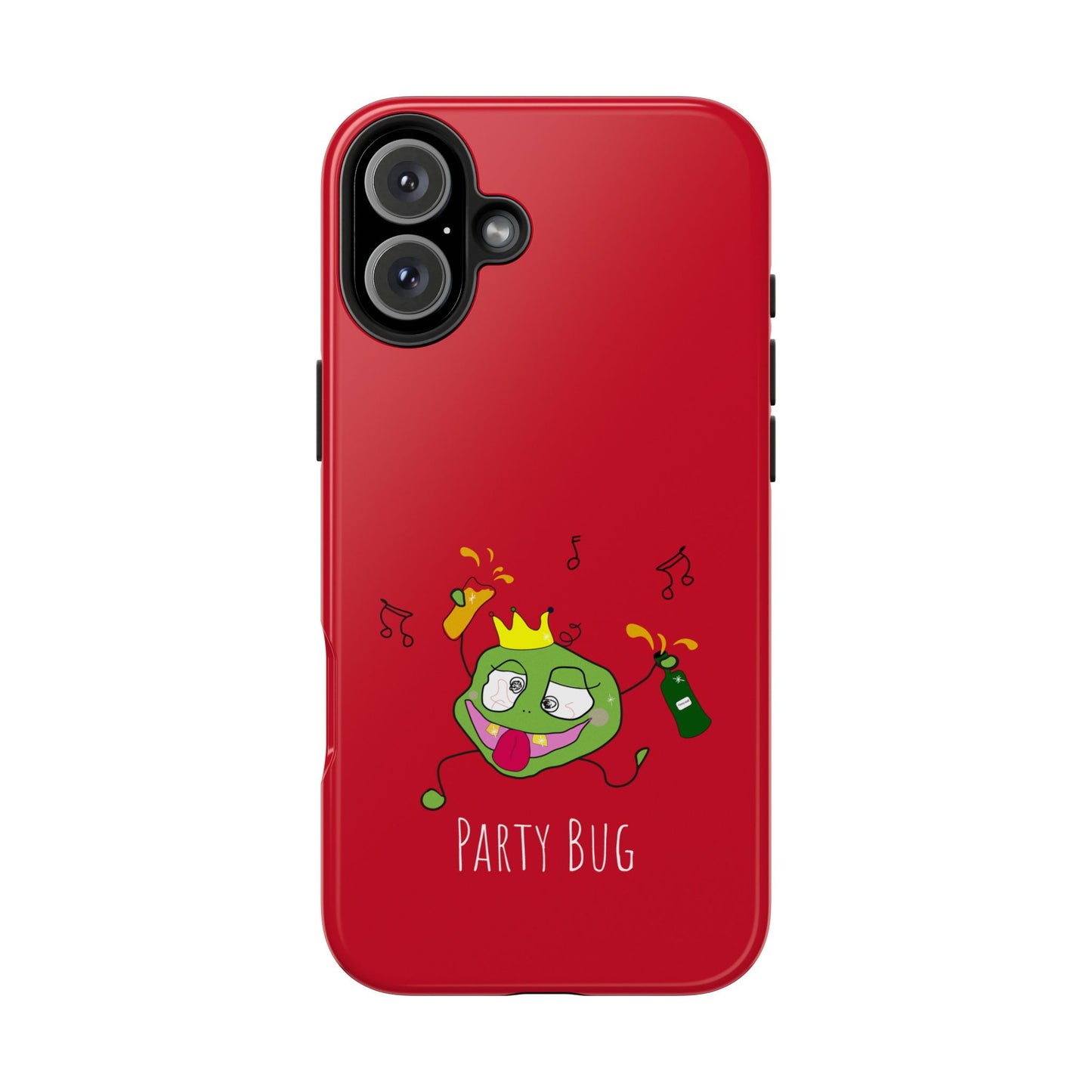 Party Bug - Tough Phone Cases Red