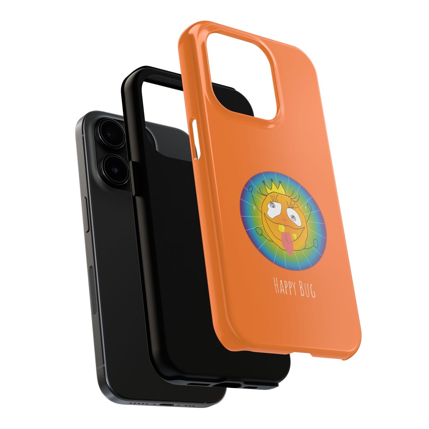 Happy Bug - Phone Case Orange