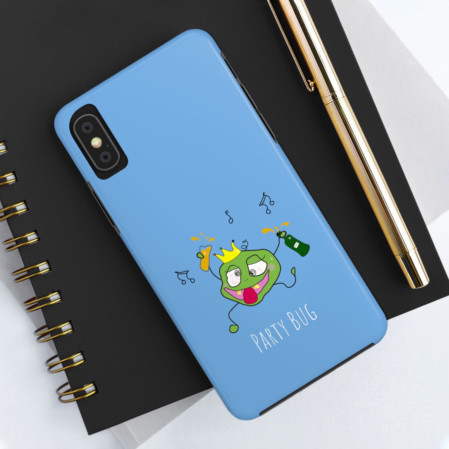 Party Bug - Tough Phone Cases Blue