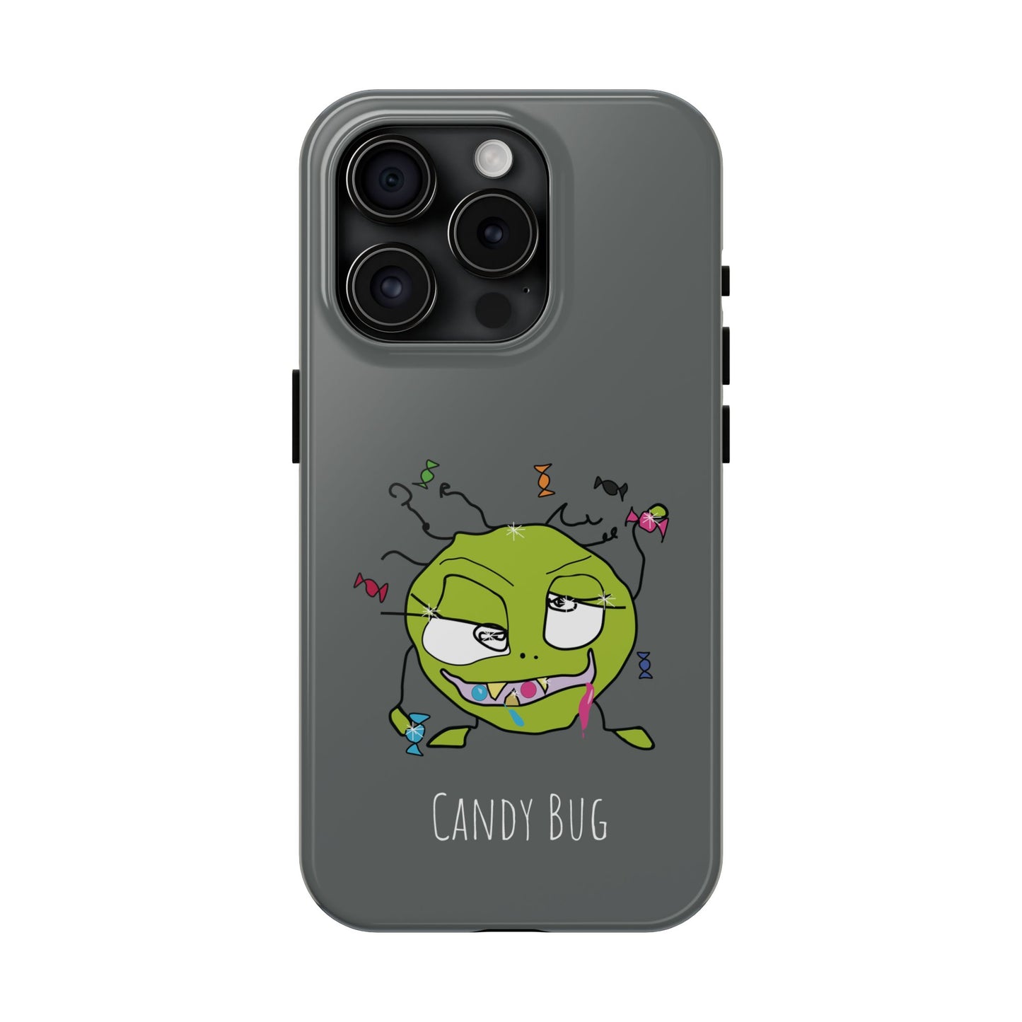 Candy Bug - Phone Case grey