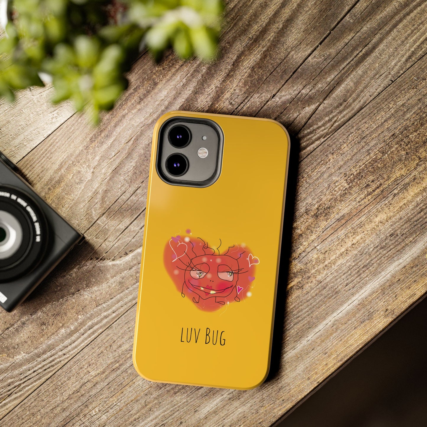 Luv Bug - Phone Case yellow