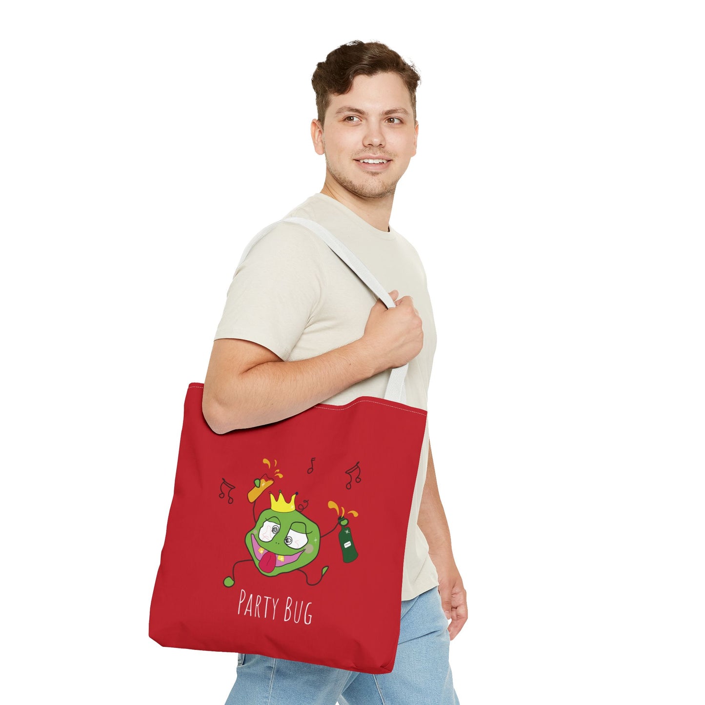 Party Bug - Tote Bag Red