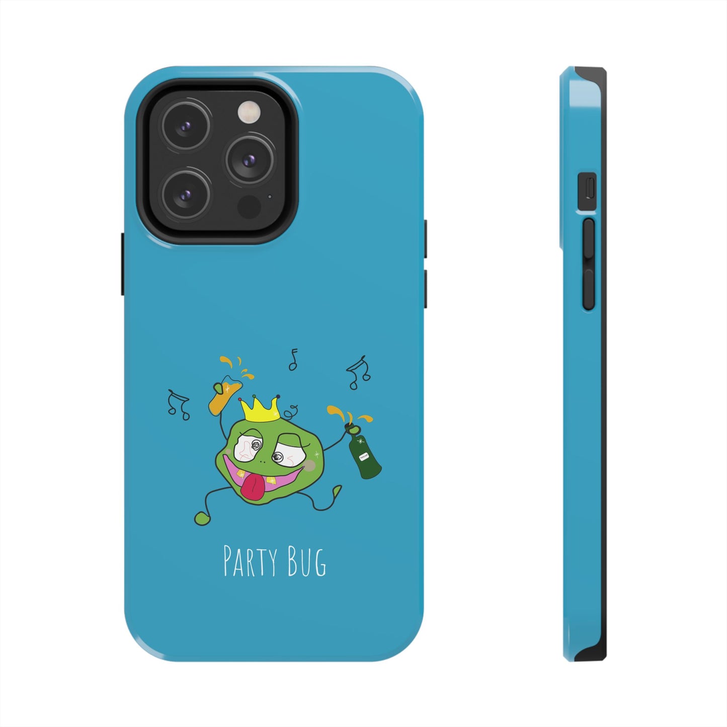 Party Bug - Tough Phone Cases Turquoise