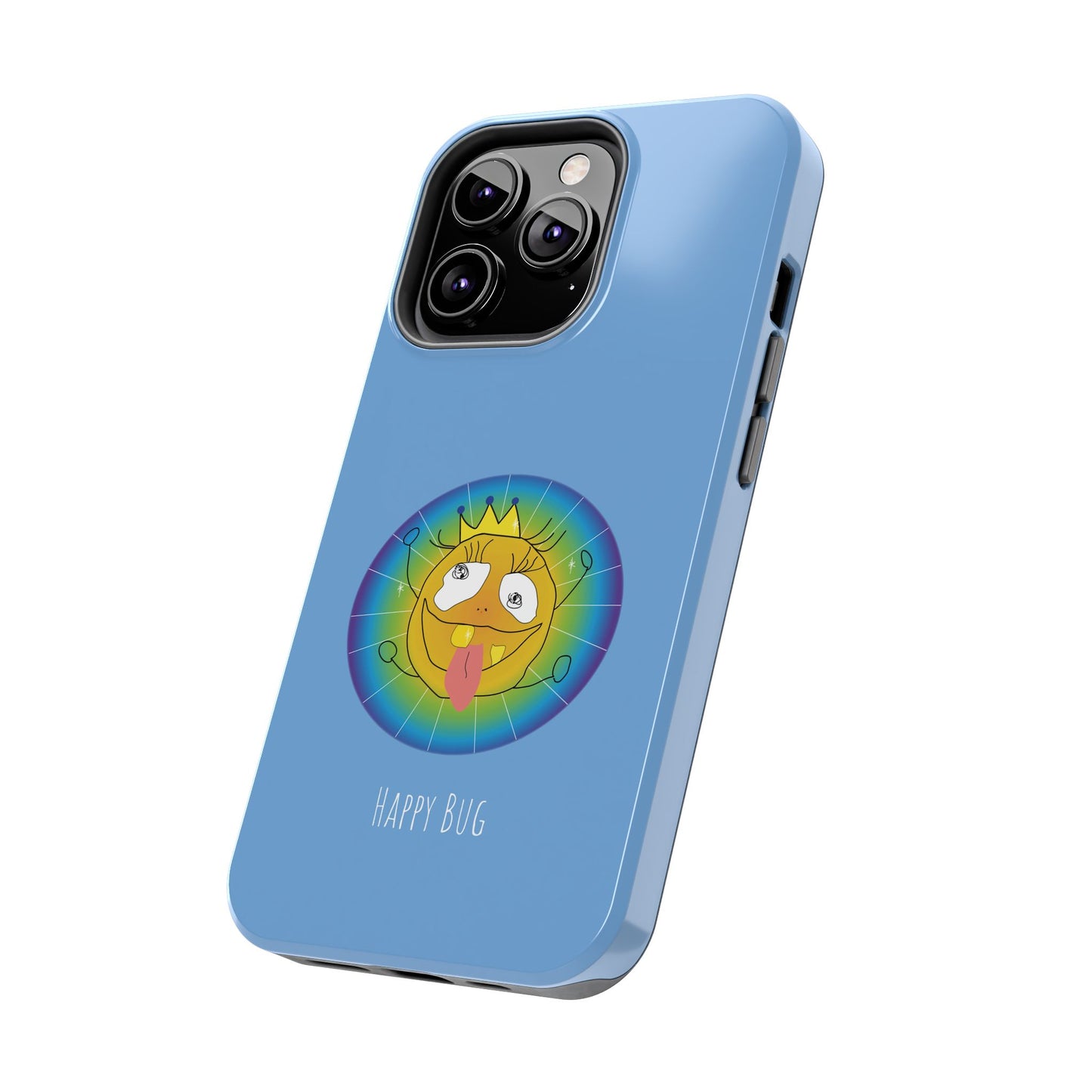 Happy Bug - IPhone Case Blue