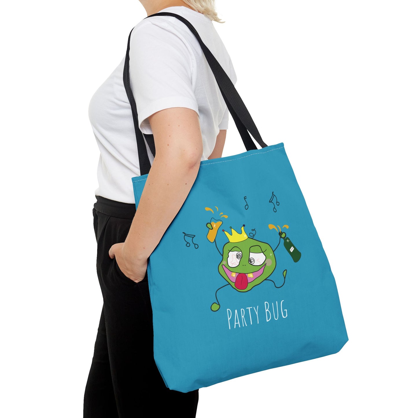 Party Bug - Tote Bag Turquoise